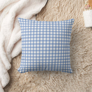 Palm Beach Preppy Gingham-Wurfkissen Bunt Kissen