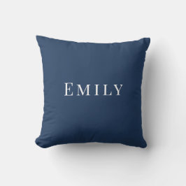 Palm Beach Preppy Personalized Name Throw Pillow  Kissen