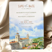 Palm Beach Save the Date Karte The Breakfast Resor