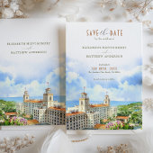 Palm Beach Save the Date Karte The Breakfast Resor