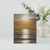 Palm Beach Sonnenaufgang Postkarte (Stehend Vorderseite)