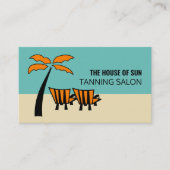 Palm Beach, Tanning Salon Visitenkarte (Vorderseite)