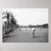 Palm Beach Tennis, 1900 Poster (Vorne)