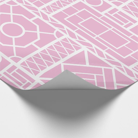 Palm Beach Trellis Geschenkpapier (Ecke)