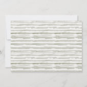 Palm Beach Tropical Cabana Save the Date Card Dankeskarte (Rückseite)