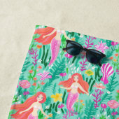Palm Beach Tropical Island Mermaids Strandtuch (Beispiel)