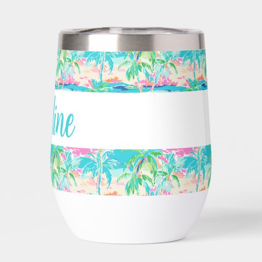 Palm Beach Tropical Island Palm Trees (Rückseite)