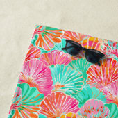 Palm Beach Tropical Island Seashells Strandtuch (Beispiel)