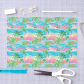 Palm Beach Tropical Island Seidenpapier (Handwerk)