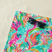 Palm Beach Tropical Island Underwater Coral Strandtuch (Beispiel)