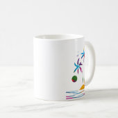 Palm Beach Tropical Sunrise Kaffeetasse (VorderseiteRechts)