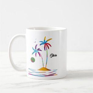 Palm Beach Tropical Sunrise Kaffeetasse