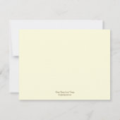 Palm Beach Wedding Save the Date Cards - Brown (Rückseite)