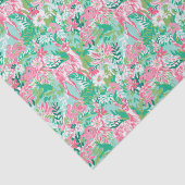 Palm Beach Weihnachten Wasserfarbe Rosa Rentier Seidenpapier (Ausschnitt)