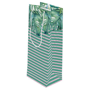 Palm Beach Weihnachtsweinbeutel Geschenktüte Für Weinflaschen