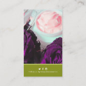 Palm Beauty Health Company Foto Custom Visitenkarte (Rückseite)