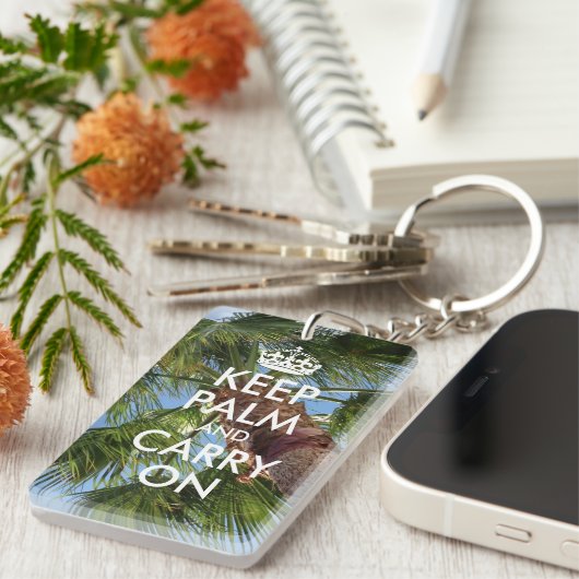 Palm behalten und weitertragen schlüsselanhänger (Vorderseite rechts)