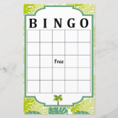 Palm-Bingo-Spiel (Vorderseite)