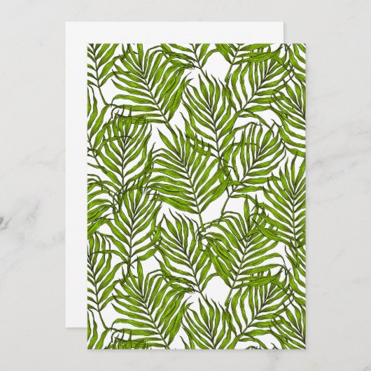 Palm-Blätter (Vorne/Hinten)