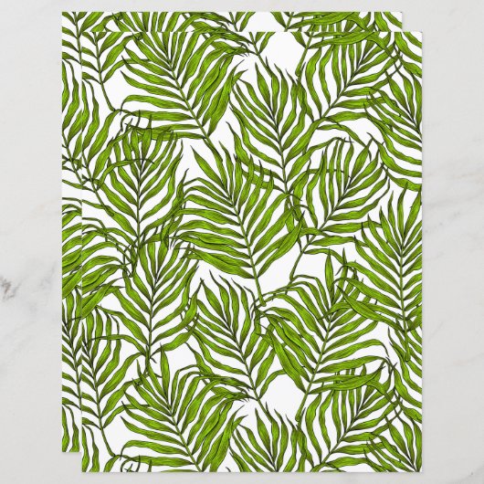 Palm-Blätter (Vorne/Hinten)