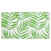 Palm Blätter Aquarell Kissenbezug (Vorderseite-Links)