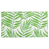 Palm Blätter Aquarell Kissenbezug (Vorderseite-Rechts)
