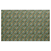 Palm Blätter auf Leopardenhintergrund Stoff (Yard (91,4 cm))