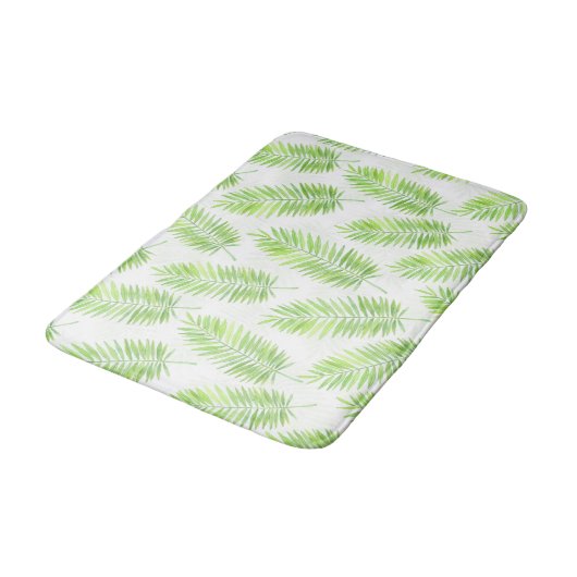 Palm-Blätter Badematte (Schrägansicht)