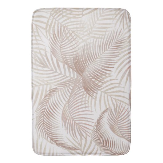 Palm-Blätter Badematte (Vorderseite Vertikal)