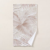 Palm-Blätter Badhandtuch Set (Handtuch)