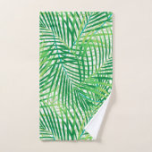 Palm-Blätter Badhandtuch Set (Handtuch)