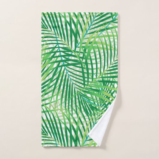 Palm-Blätter Badhandtuch Set (Handtuch)