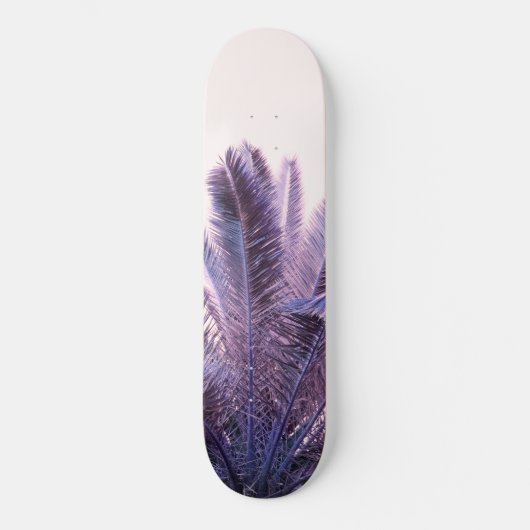 Palm Blätter Beach Dream #1 #tropical #wall #art Skateboard (Vorderseite)