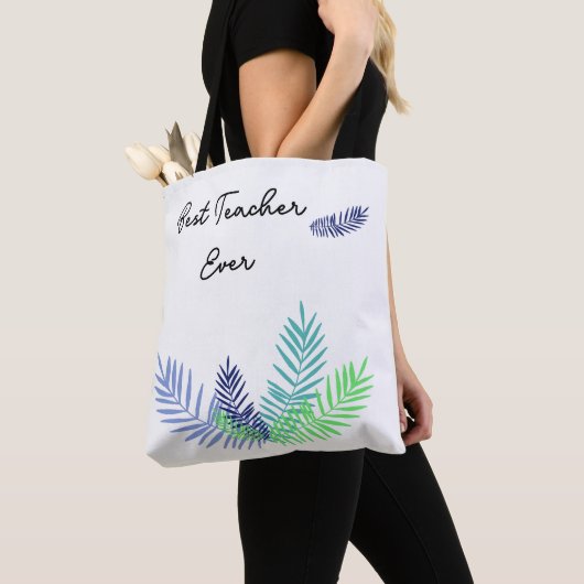 Palm Blätter Bester Lehrer je Tasche (Von Nahem)
