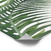 Palm Blätter Carpe Diem Poster (Ecke)