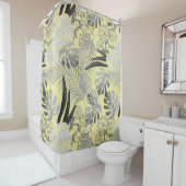 Palm Blätter. Duschvorhang (Beispiel)