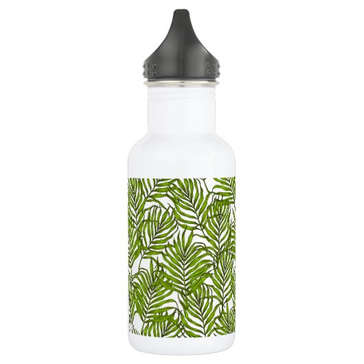 Palm-Blätter Edelstahlflasche (Links)