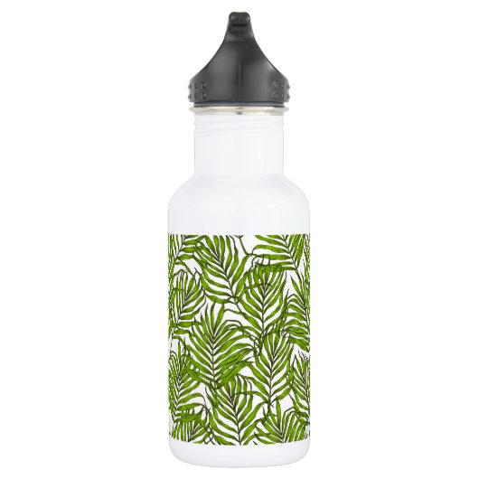 Palm-Blätter Edelstahlflasche (Rechts)