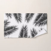 Palm Blätter Finesse Muster 2 Badhandtuch Set (Handtuch)