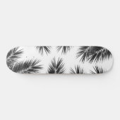 Palm Blätter Finesse Muster 2 Skateboard (Horizontal)