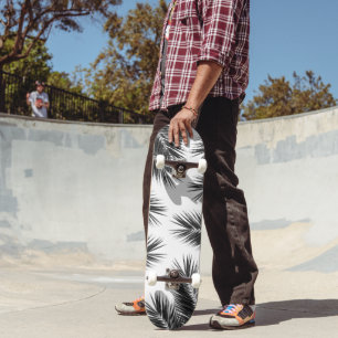 Palm Blätter Finesse Muster 2 Skateboard