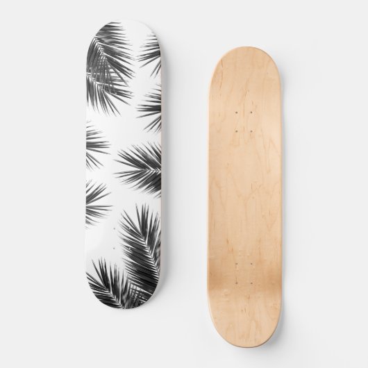 Palm Blätter Finesse Muster 2 Skateboard (Vorderseite)