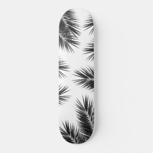 Palm Blätter Finesse Muster 2 Skateboard (Vorderseite)