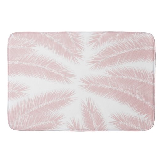 Palm Blätter Finesse Muster 3 Badematte (Vorderseite)