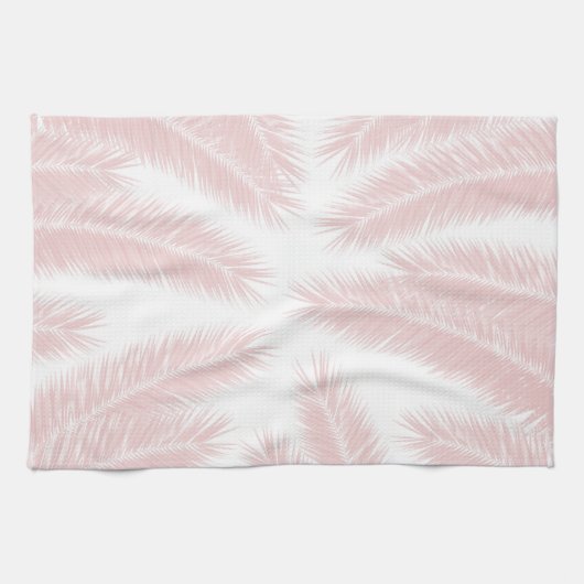 Palm Blätter Finesse Muster 3 Geschirrtuch (Horizontal)