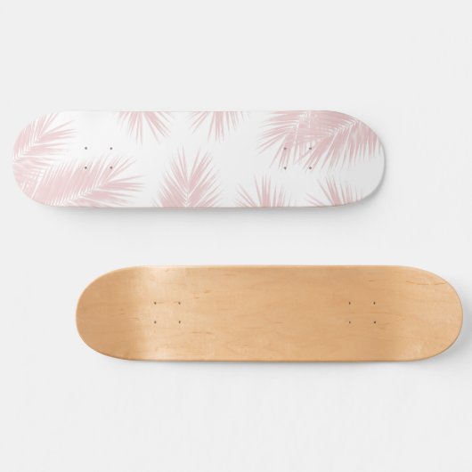 Palm Blätter Finesse Muster 3 Skateboard (Horizontal)
