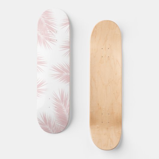 Palm Blätter Finesse Muster 3 Skateboard (Vorderseite)