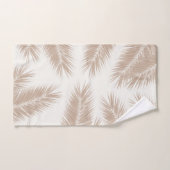 Palm Blätter Finesse Muster 4 Badhandtuch Set (Handtuch)