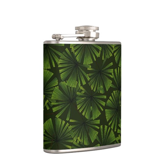 Palm-Blätter Flachmann (Rechts)