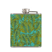 Palm-Blätter Flachmann (Rückseite)